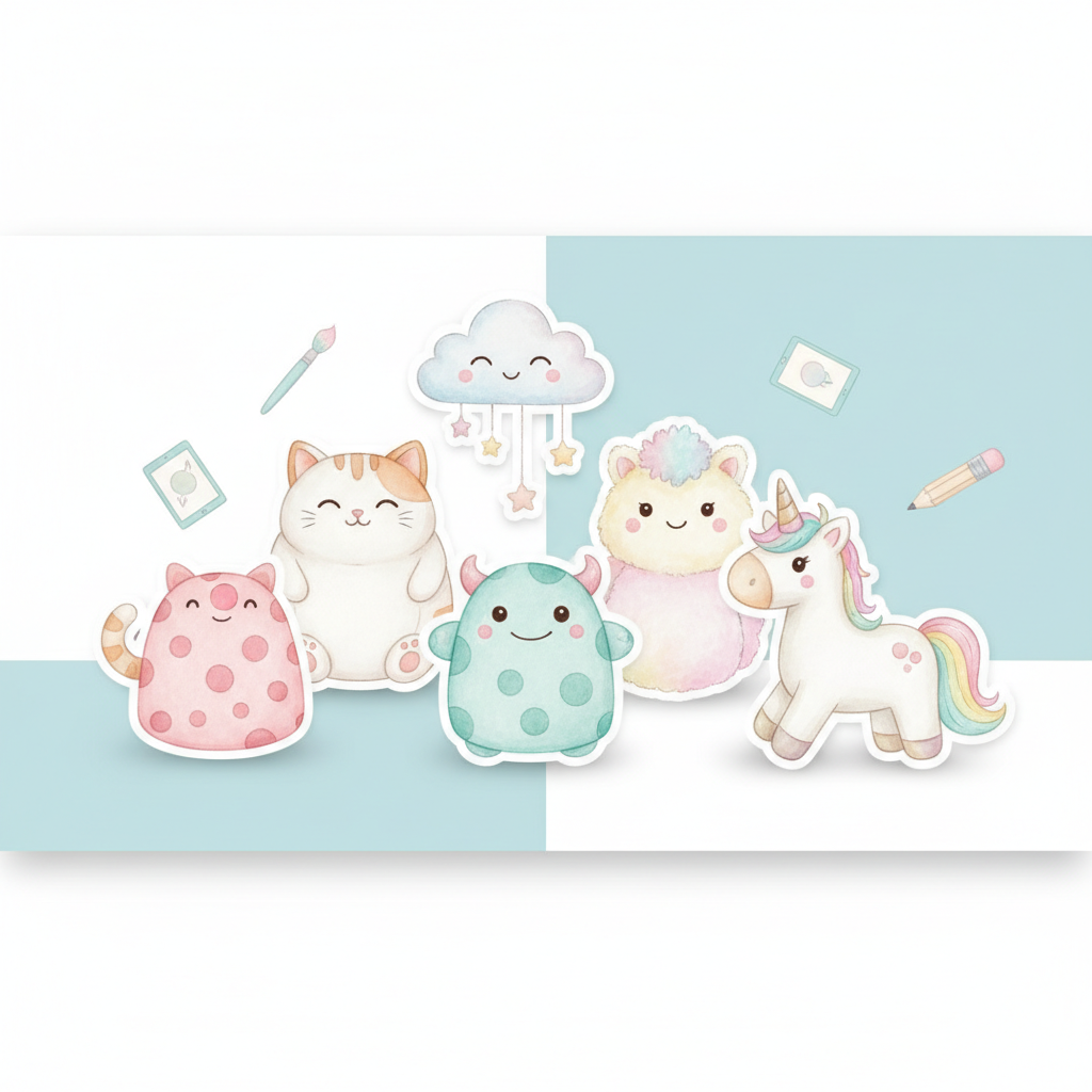 ぬいぐるみ イラスト