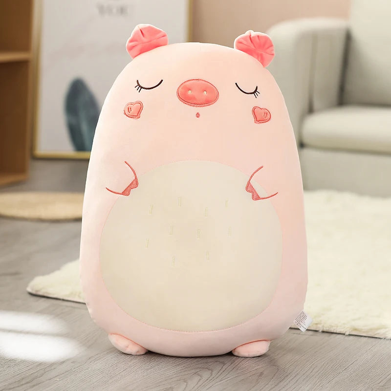 もっちり ふわふわ 動物 抱き枕 癒し系 ぬいぐるみ