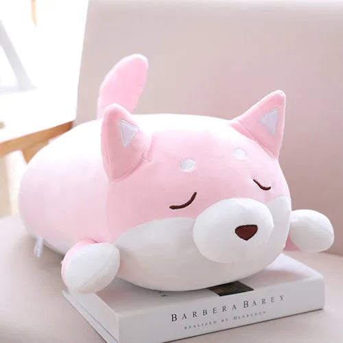 もちもち 柴犬 寝そべり おしりクッション ぬいぐるみ