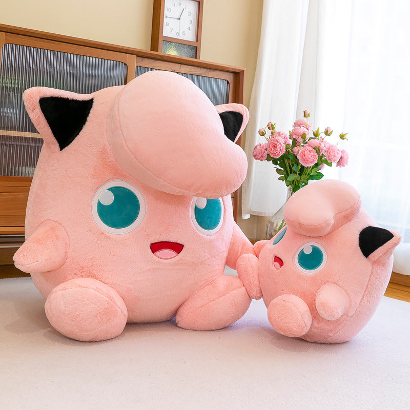 抱きしめたくなるようなピンクのぬいぐるみ、柔らかくて魅力的