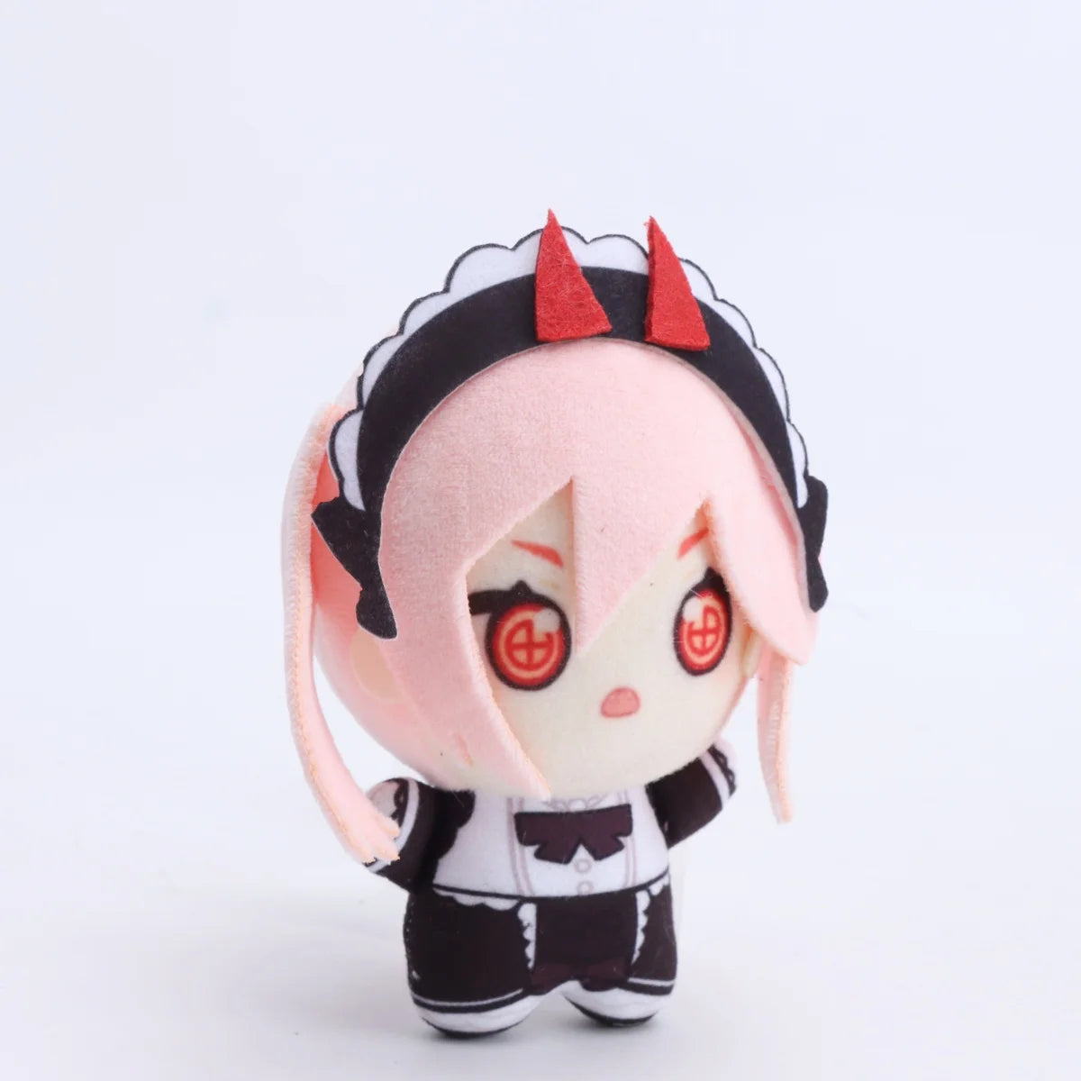 ピンク髪のデビルメイド風 ちびぬいぐるみ