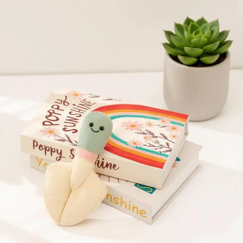 コーデュロイの笑顔ガーデニングぬいぐるみ 植物バッグとじょうろ