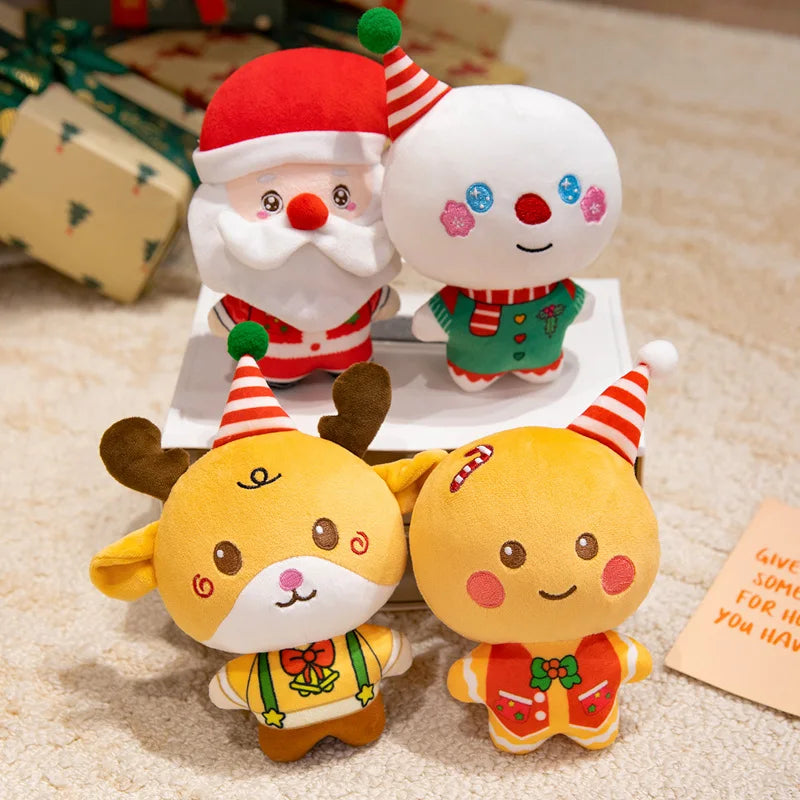 クリスマス キャラクター ふわふわ ぬいぐるみ 4種セット
