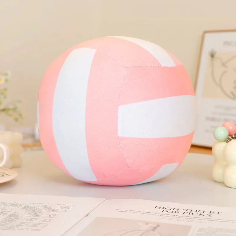 14cm Simulation Volleyball Plush Toys Cute Stuffed Pillow Stuffed Plush Ball for fans Toy Exquisite Children Boys Birthday Gift