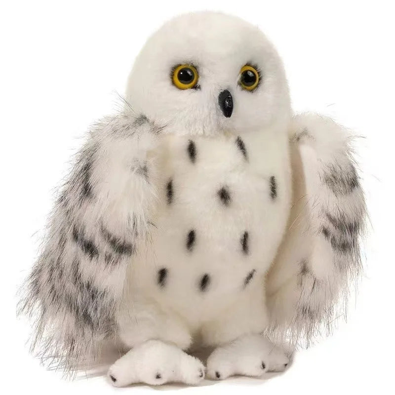 20cm Cartoon White Owl Plush Toys Soft Stuffed Animals Cute White Eagle Plushie Toys Kids Toys Home Decor Girls Birthday Gifts