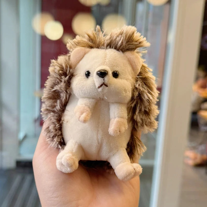 11cm Cute Hedgehog Plush Toys Movie Stuffed Animals Adorable Stuffed Hedgehog Keychain Backpack Pendant Room Decor Birthday Gift