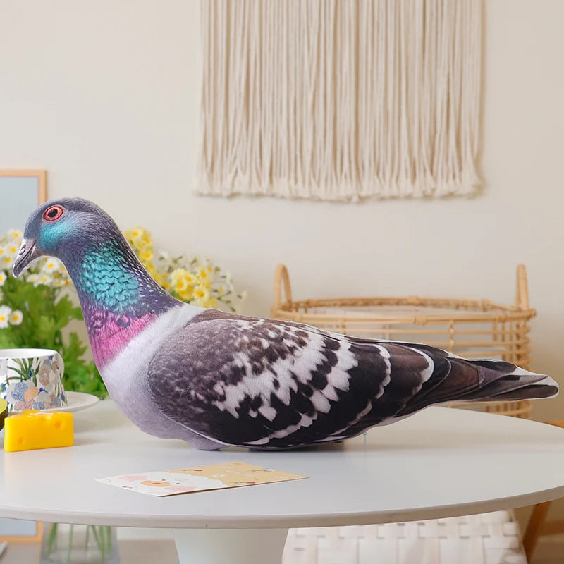 リアルな鳥のぬいぐるみ ハト セキセイインコ キジ 各種