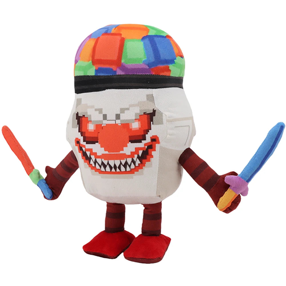 STEAL A BRAINROT La Casa Boo Plush Toy Cute House Doll Game Surrounding Cappuccino Clownino Toy Soft Toys for Kids Birthday Gift