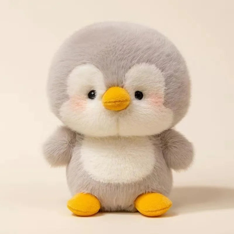 New Kawaii Soft Animal Series Plush Doll Pillow Elephant Pig Dog Sheep Penguin Raccoon Cat Cute Plush Toy Gift for Boys or Girls