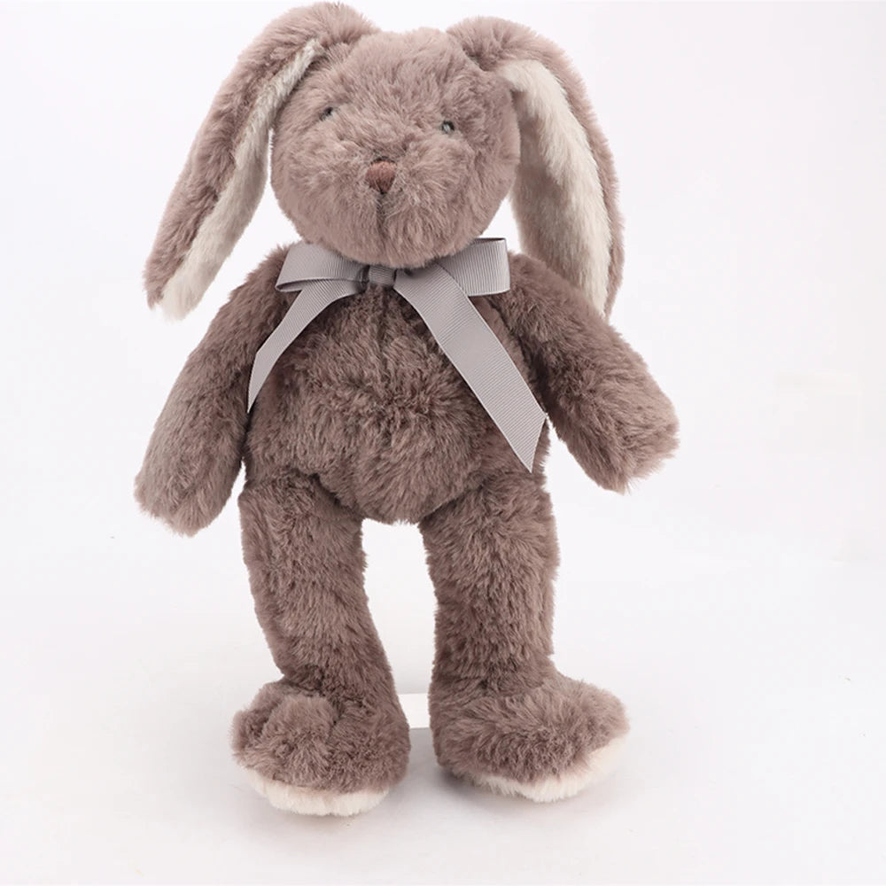 30cm Kawaii Easter Rabbit Plush Toy Stuffed Animal Rabbit with Long Ear for Babies Sleeping Companion Plush Doll Children's Gift