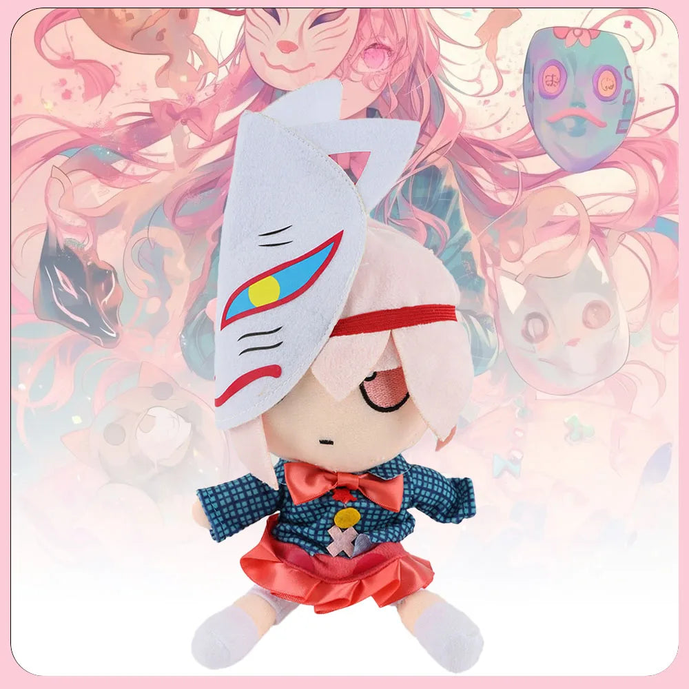 20cm Touhou Project Hata no Kokoro Izayoi Sakuya Hinanawi TenshiUsami Renko Saigyouji Yuyuko Anime Peripheral Plush Toy Fan Gift