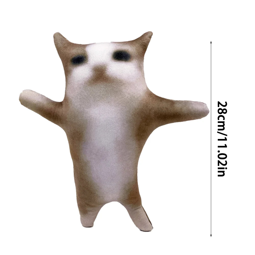 猫ミーム 面白い 3D ぬいぐるみ