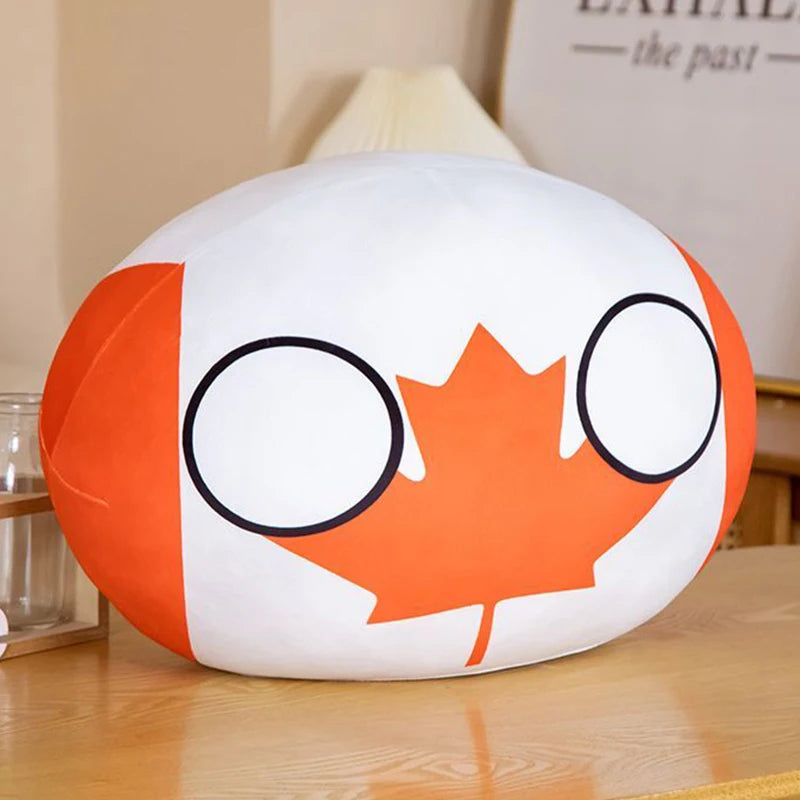 カントリーボール風 国旗 ボール型 ぬいぐるみ