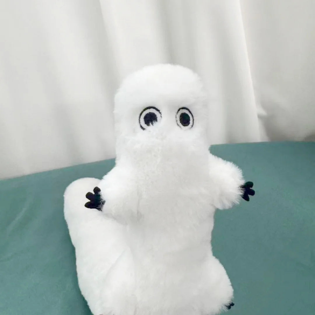とんがり帽子のアトリエ フデムシ ふわふわ白いぬいぐるみ