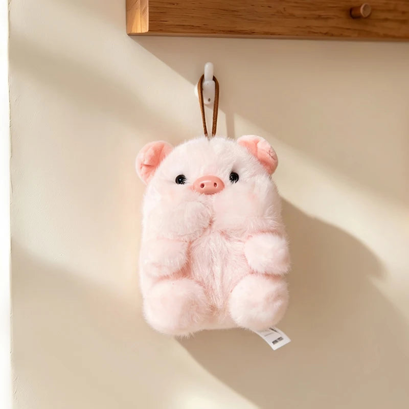 Cute Plush Companion Doll Anime Elephant Rabbit Cat Tiger Pig Duck Cartoon Desk Companion Doll 10cm Soft Plush Toy Sleeping Gift
