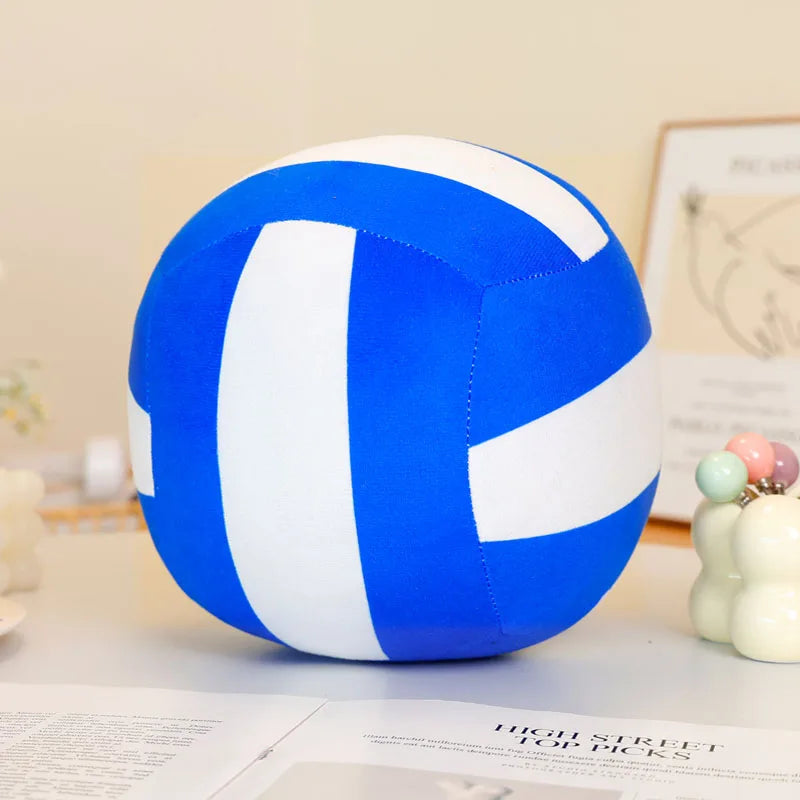14cm Simulation Volleyball Plush Toys Cute Stuffed Pillow Stuffed Plush Ball for fans Toy Exquisite Children Boys Birthday Gift