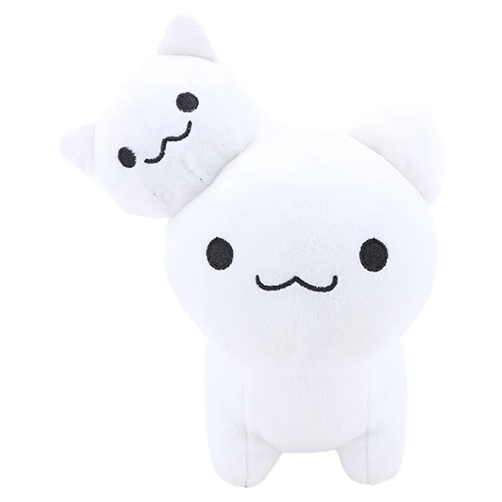 Mewgenics! 白い二頭猫 ぬいぐるみ