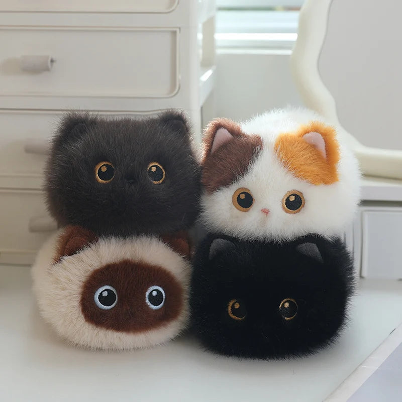 可愛い ふわふわ 猫顔 マスコット 豊富な種類