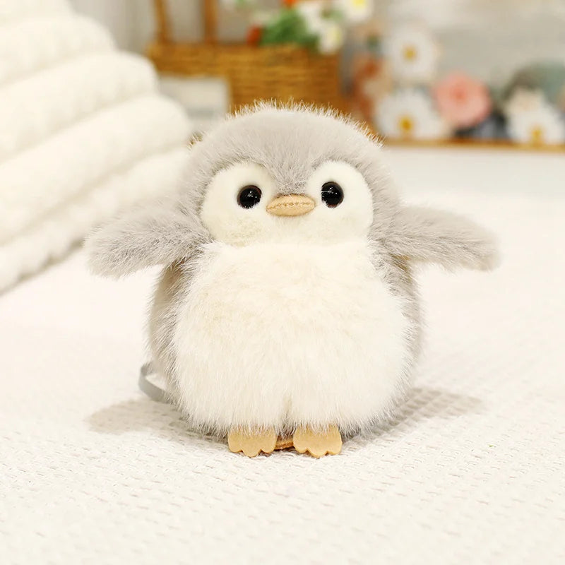 12cm Kawaii Magnetic Standing Shoulder Owl Cute Stuffed Animal Soft Penguin Plush Toy Boy or Girls Perfect Birthday Holiday Gift