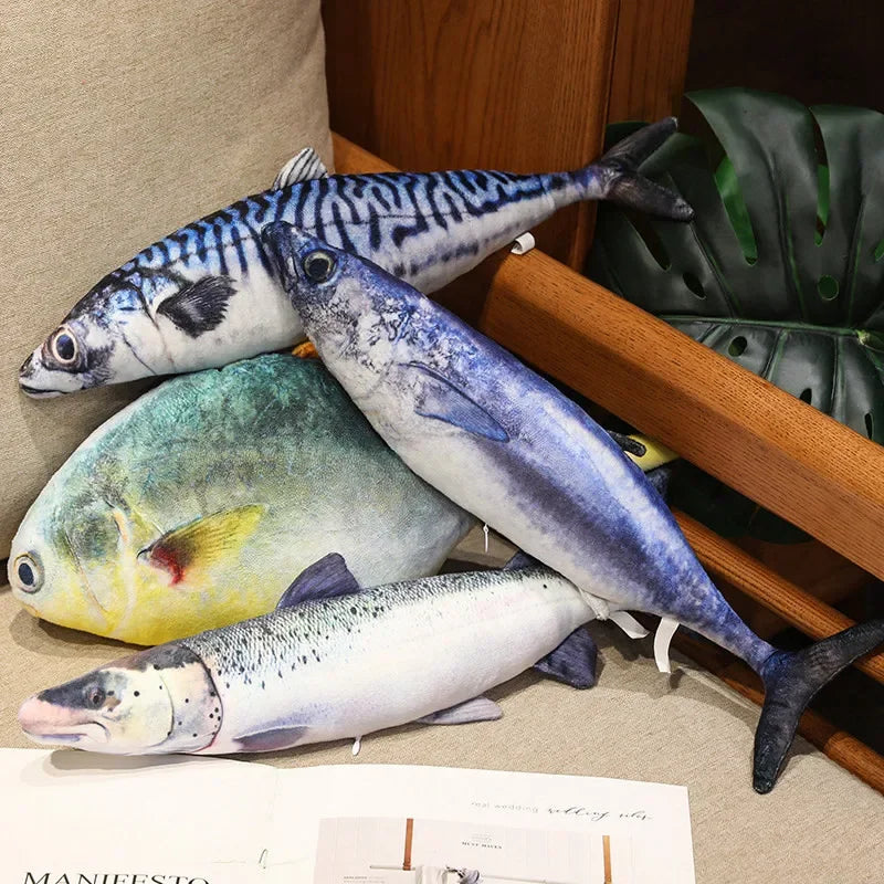 リアルな海洋生物 ぬいぐるみクッション