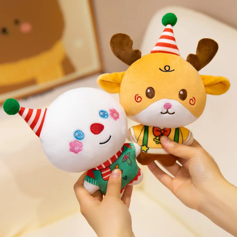 クリスマス キャラクター ふわふわ ぬいぐるみ 4種セット