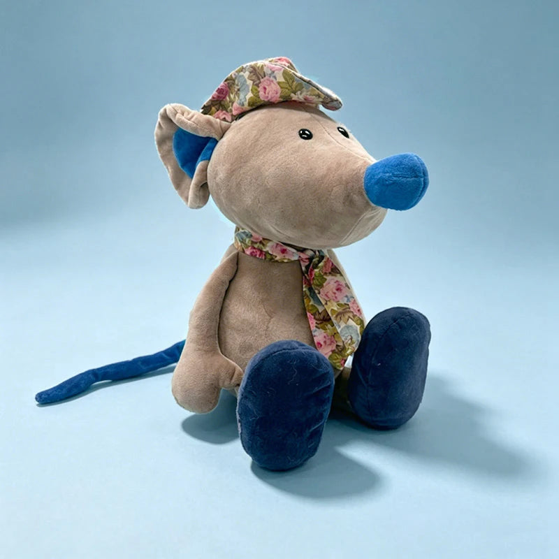 20/35CM Cute Mouse Plush Toys Lovely Dressing Cloth Animal Mouse Dolls Stuffed Soft Kids Birthday Gifts 1PC Christmas Gift