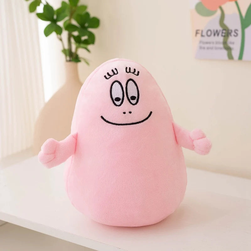 Cartoon Barbapapa Plush Toys Soft Stuffed Dolls For Baby Kids Comfort Soft Gift Toys Home Decora Girls Children Birthday Gifts