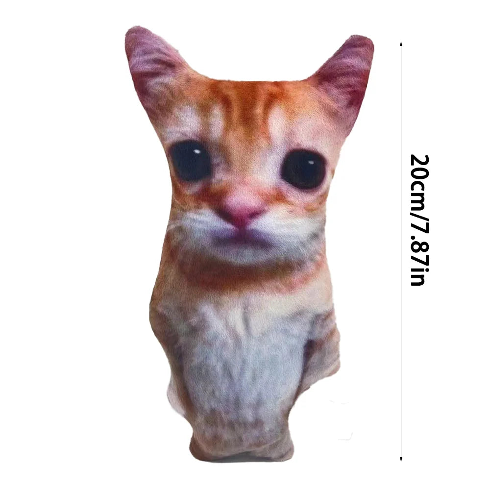 猫ミーム 面白い 3D ぬいぐるみ