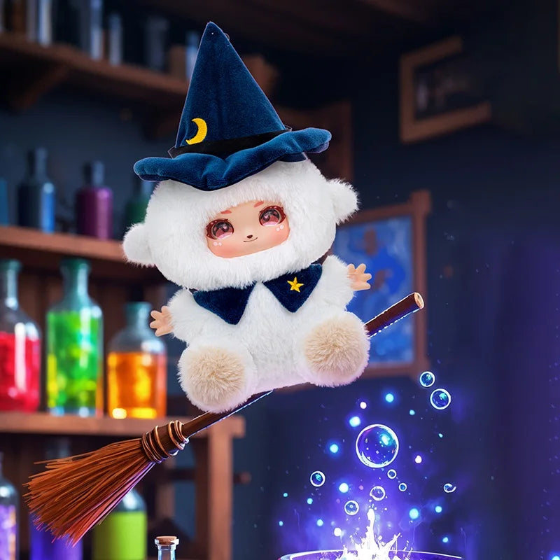 幻想的な夢見る瞳のふわふわキャラクターぬいぐるみ