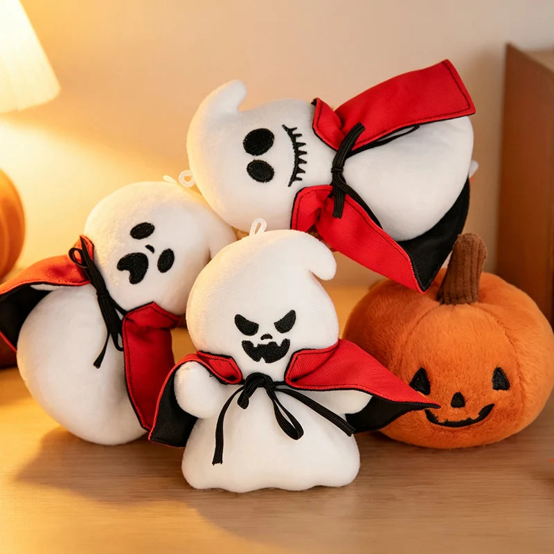  New Halloween Plush Toys Ghost Pumpkin Doll Heavy Toys Cartoon Stuffed Plushie Holiday Gift Children's Doll Halloween Gifts