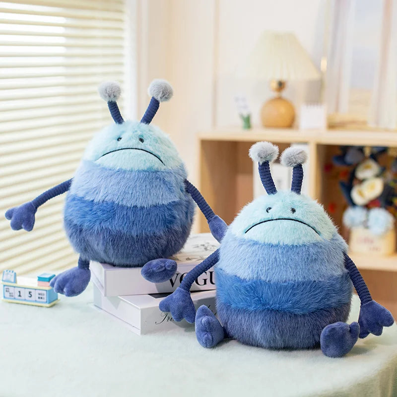 Blue Monster Doll Amusable Alien Plush Doll Cute Home Decor Toy Boys And Girls Children'S Day Gift For Friends' Birthdays Gifts