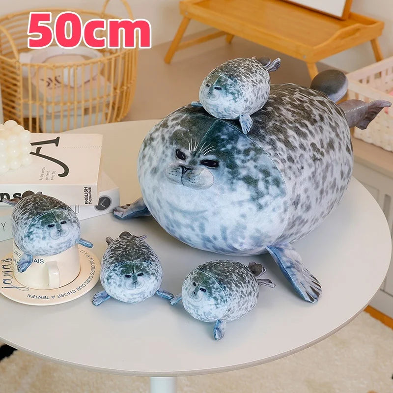 もちもち ゴマフアザラシ 抱き枕 クッション