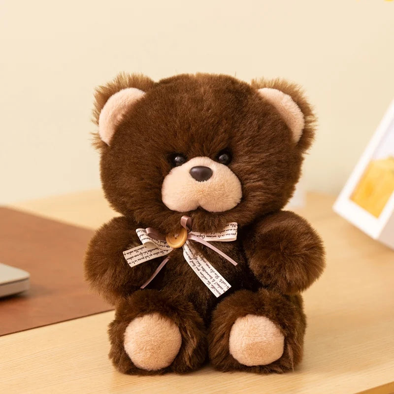 18/23Cm Classics bow Bear Cute Bear Plush Toys Stuffed Kawaii Bear Plush Doll