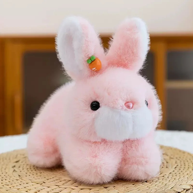 ふわふわ にんじん うさぎ ぬいぐるみ 選べる 4色