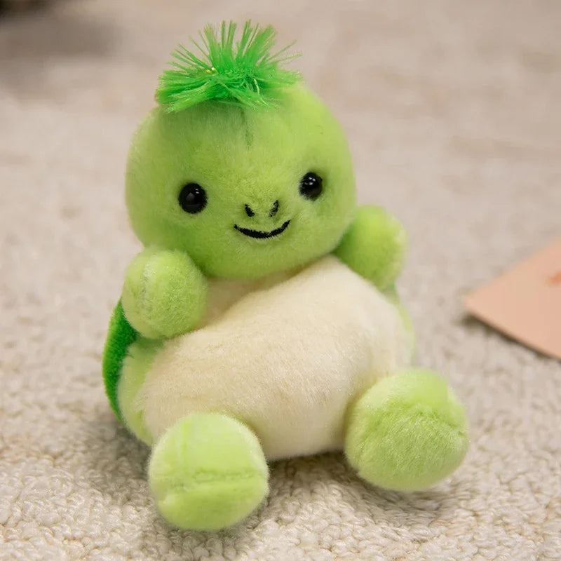 かわいい動物ふわふわマスコットキーホルダー