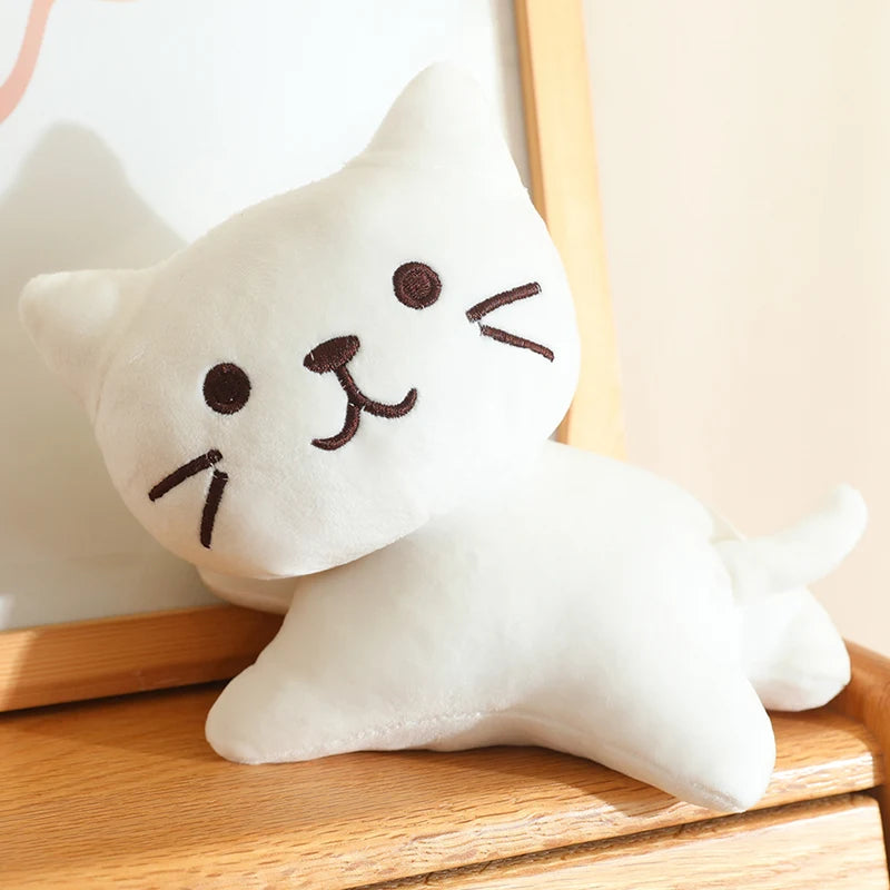 可愛い ふわふわ 猫 マスコット キーホルダー