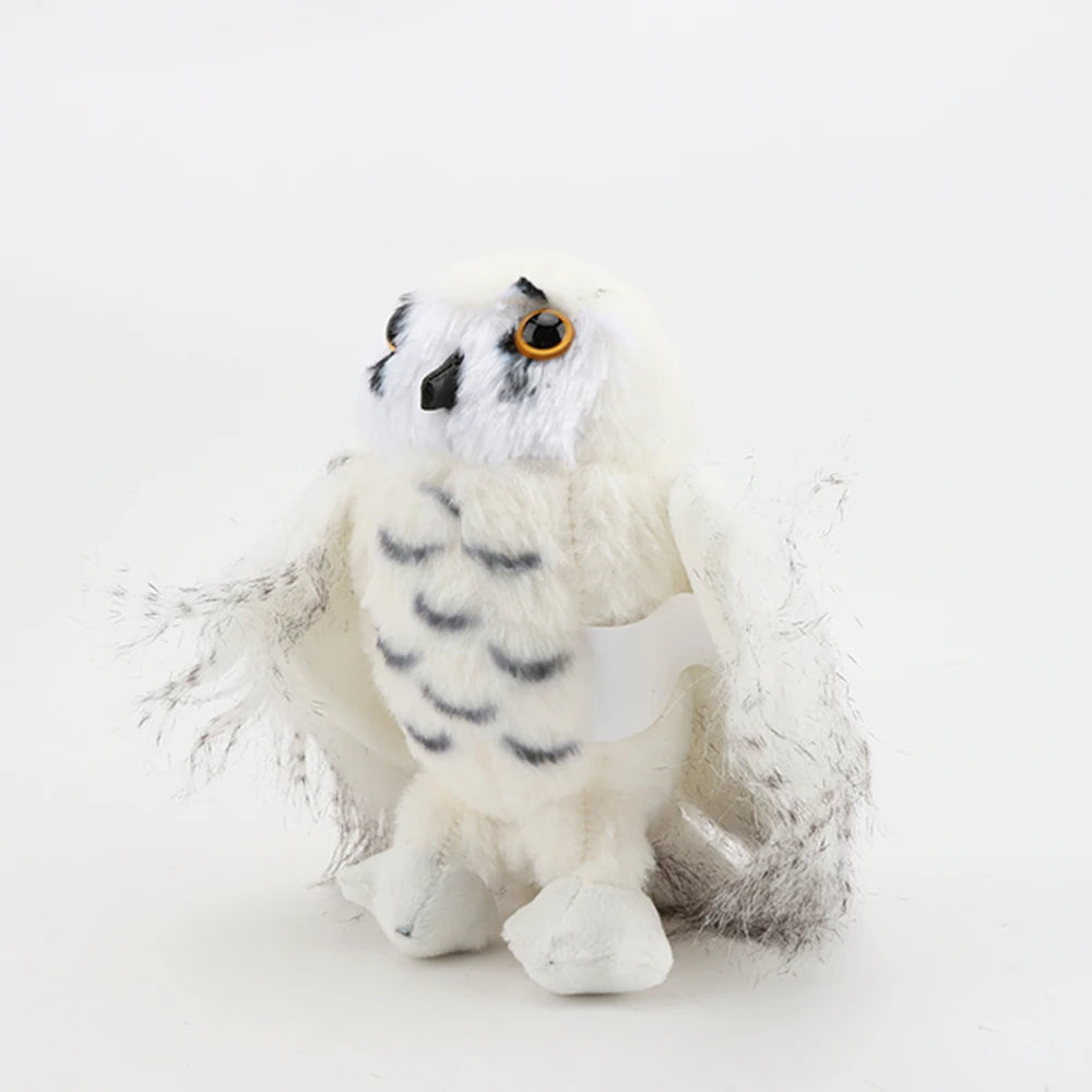 20cm Cartoon White Owl Plush Toys Soft Stuffed Animals Cute White Eagle Plushie Toys Kids Toys Home Decor Girls Birthday Gifts