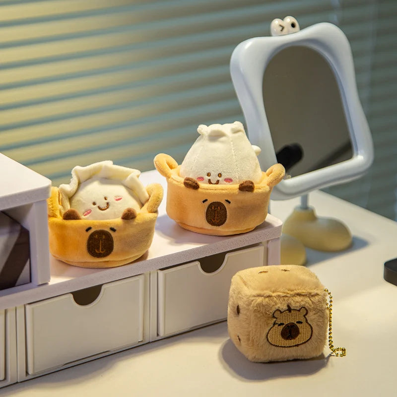 可愛い クマのお鍋入り 餃子 ぬいぐるみ