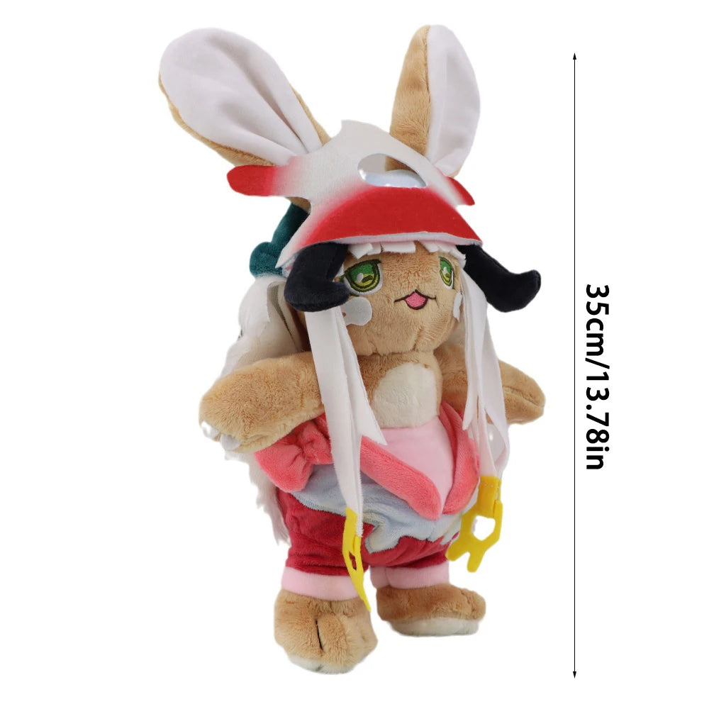 メイドインアビス ナナチ ふわふわ うさ耳 ヘルメット ぬいぐるみ