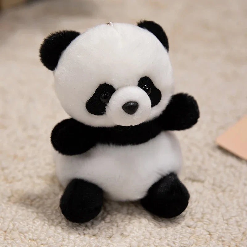 かわいい動物ふわふわマスコットキーホルダー