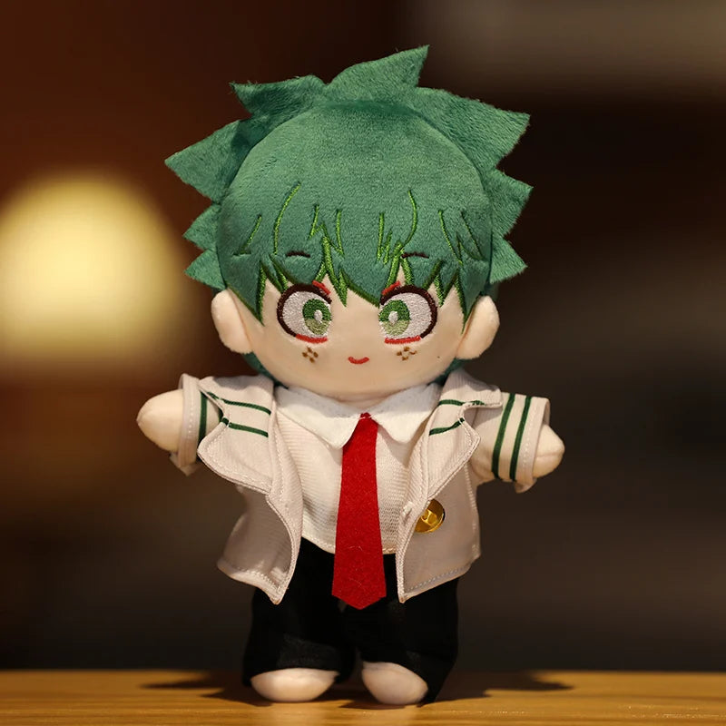 Japanese Anime My Hero Academia Plush Toys Cartoon Stuffed Midoriya Izuku Bakugou Katsuki Todoroki Shoto Dolls Kids Gifts Birth
