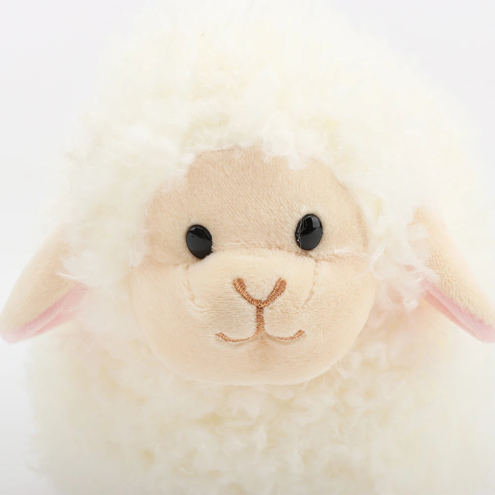 20cm Cute Soft Obediently Lamb Plush Toys Soft Alpaca Plush Dolls Stuffed Sheep Plushie Baby Toys Gifts for Kids Home Decoration