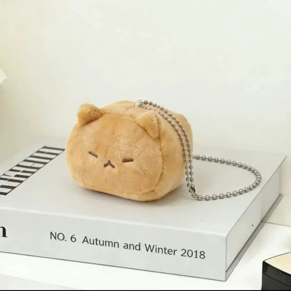 もこもこ猫耳 丸い眠り顔 湯たんぽ