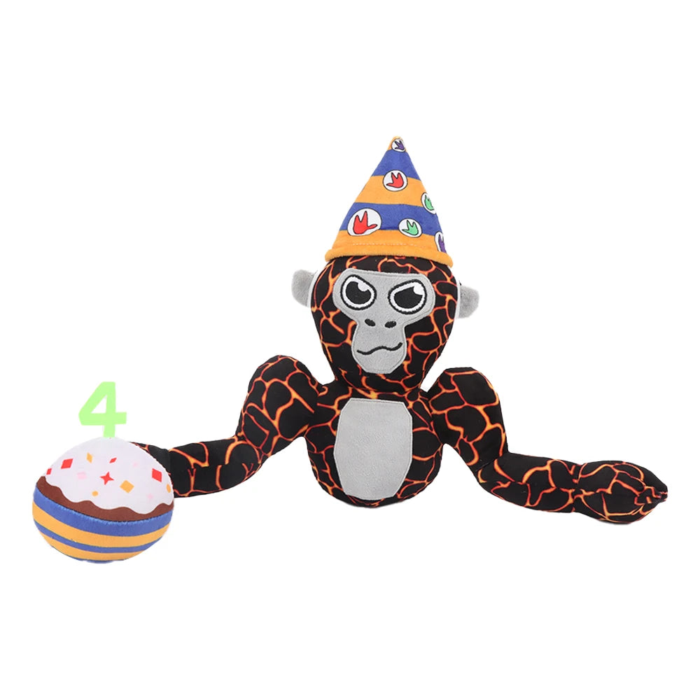 Game Gorilla Tag Plush Toys Movie Stuffed Animals Tagged Monke and Monke Doughboi Plush Toy Boys Birthday Gifts Toys for Kids ﻿