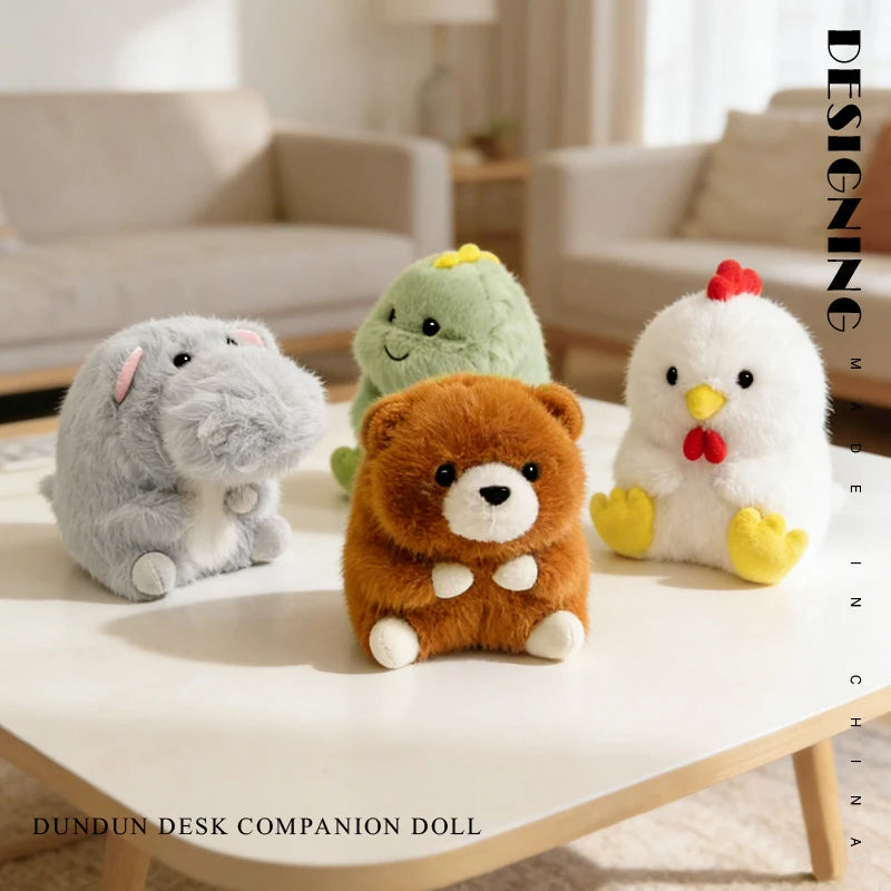 かわいい ふわふわ アニマル DUNDUN デスクコンパニオン ドール