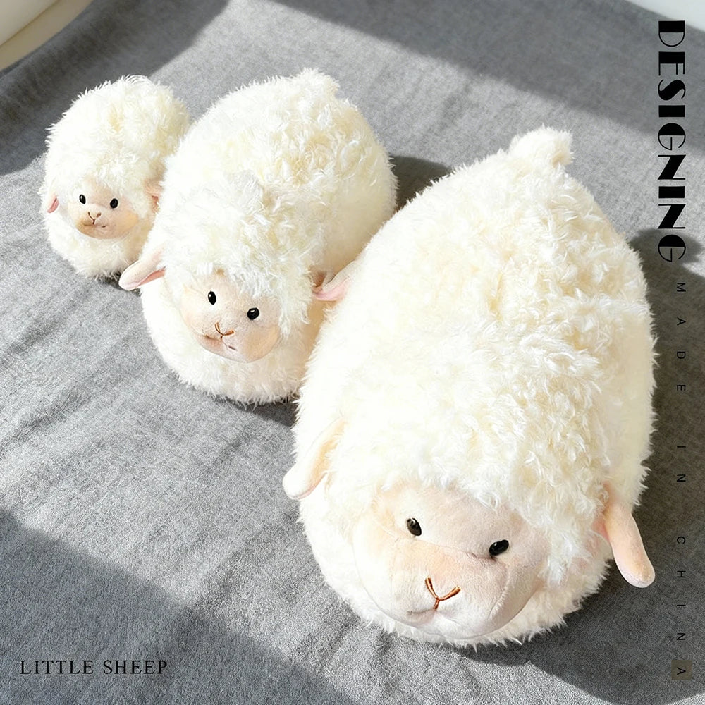 ふわふわ ぽっちゃり ひつじ マシュマロ ぬいぐるみ