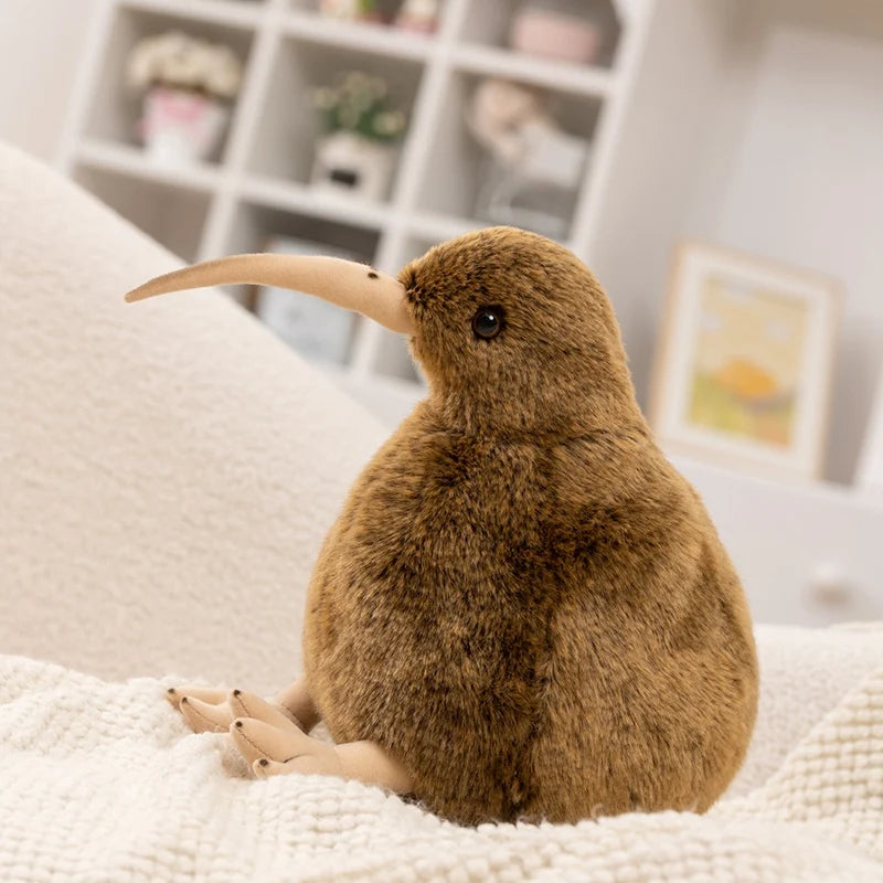 ふわふわキーウィ鳥 ぬいぐるみ 親子2サイズセット