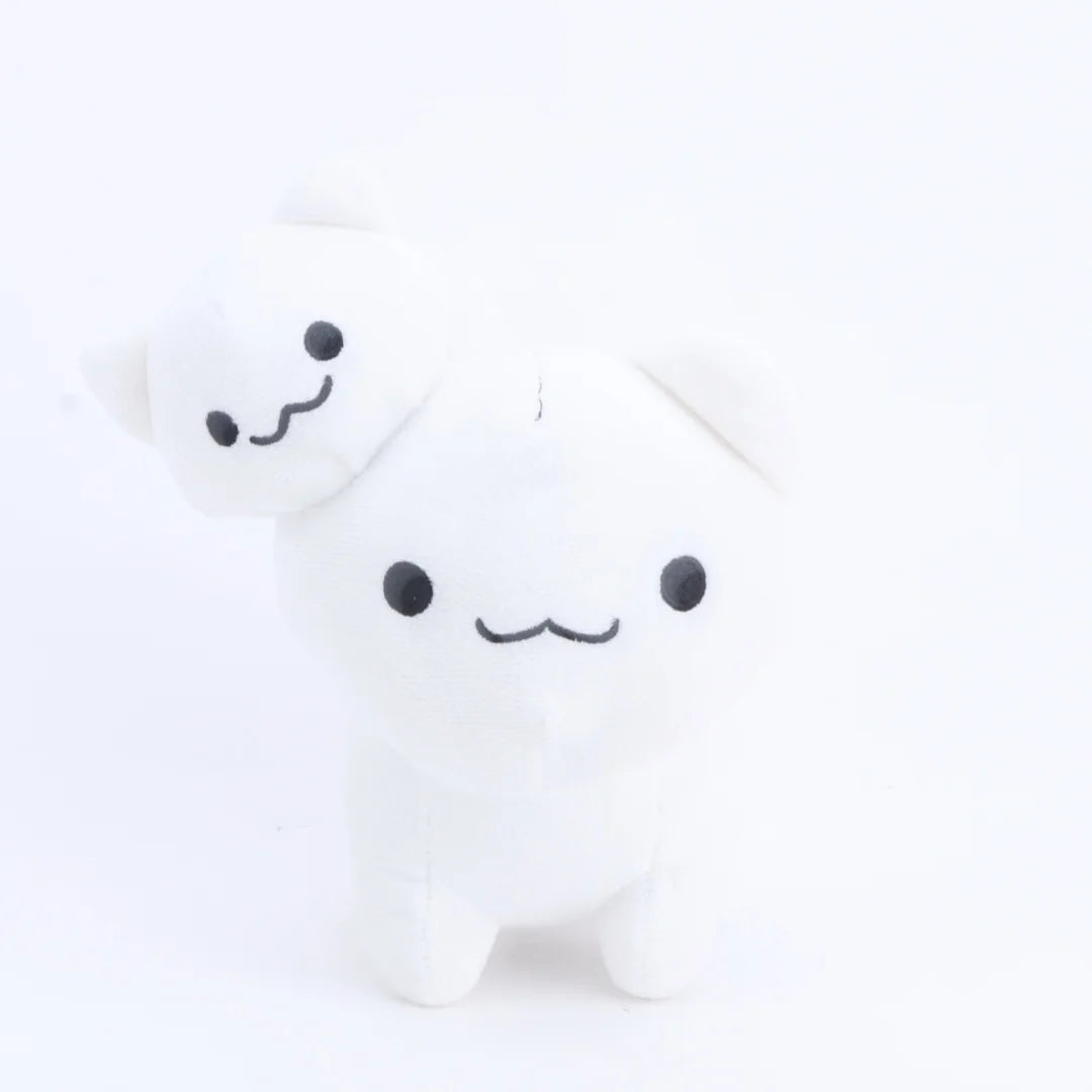 MEWGENICS! 白ふわふわとサングラスねずみ ぬいぐるみ