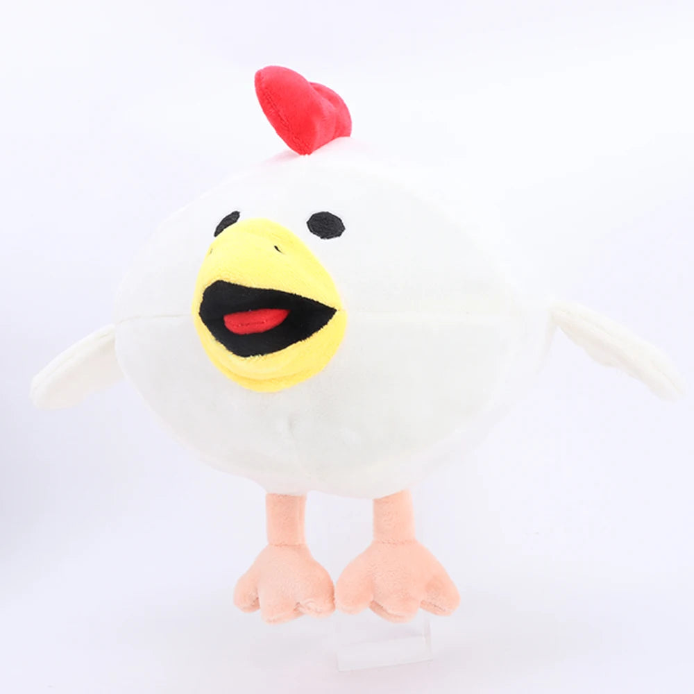 白い ふわふわ 丸々 ひよこ ぬいぐるみ