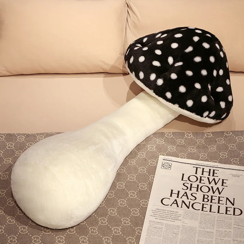 Cuddly Mushroom Plush Toys Big Size Huggable Pillow Stuffed Soft Plant Mushroom Style Sofa Floor Pillow Back Cushion Home Decor